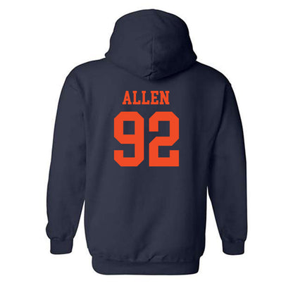 Virginia - NCAA Football : Jonathan Allen - Hooded Sweatshirt-1
