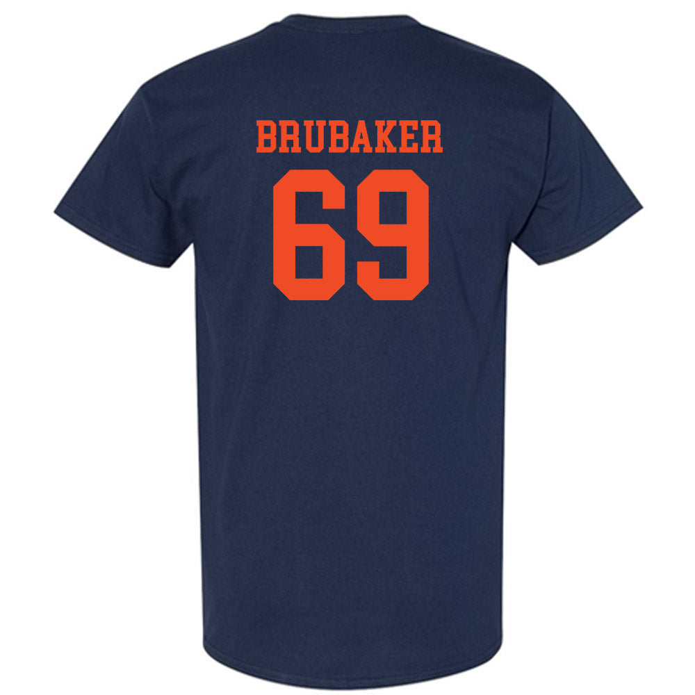 Virginia - NCAA Football : Ryan Brubaker - T-Shirt-1