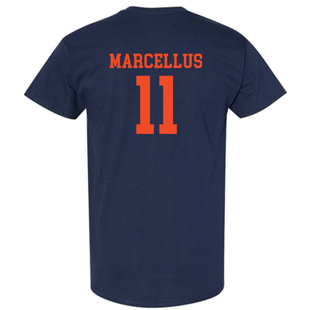 Virginia - NCAA Football : Maddox Marcellus - T-Shirt-1