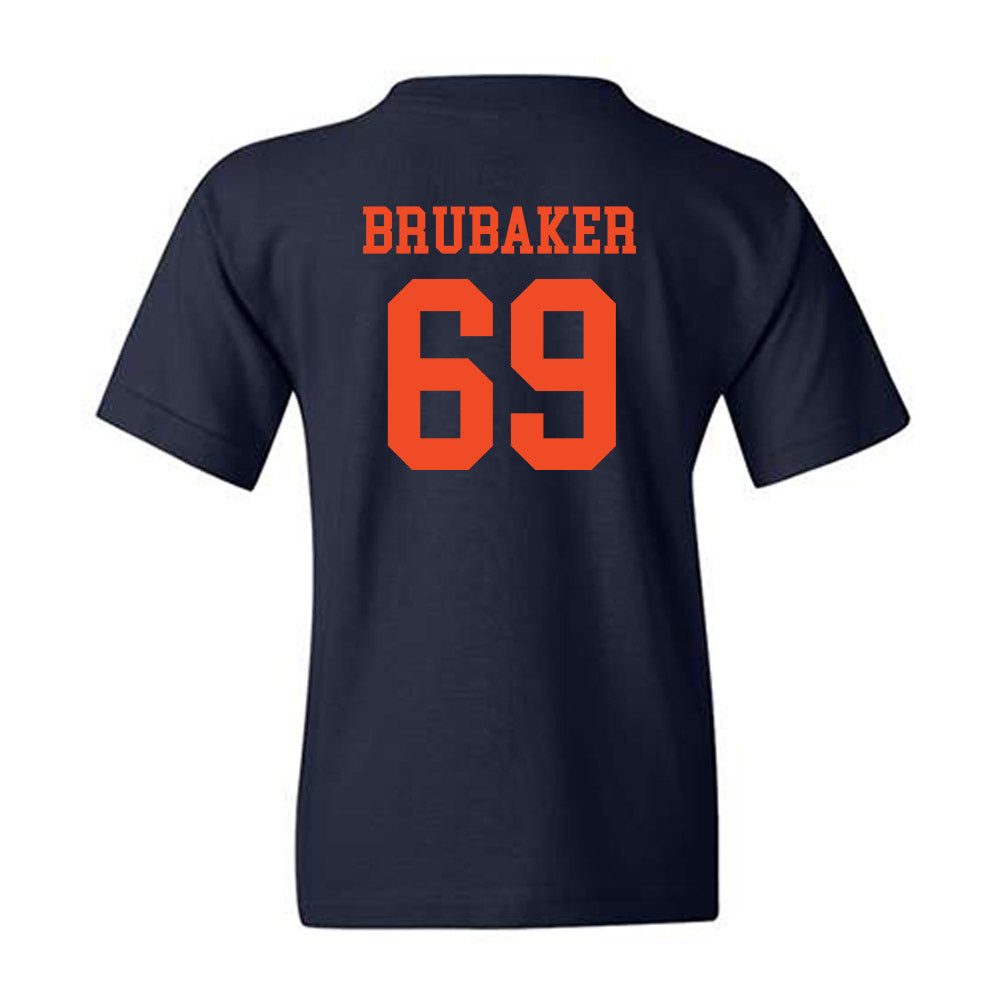 Virginia - NCAA Football : Ryan Brubaker - Youth T-Shirt-1