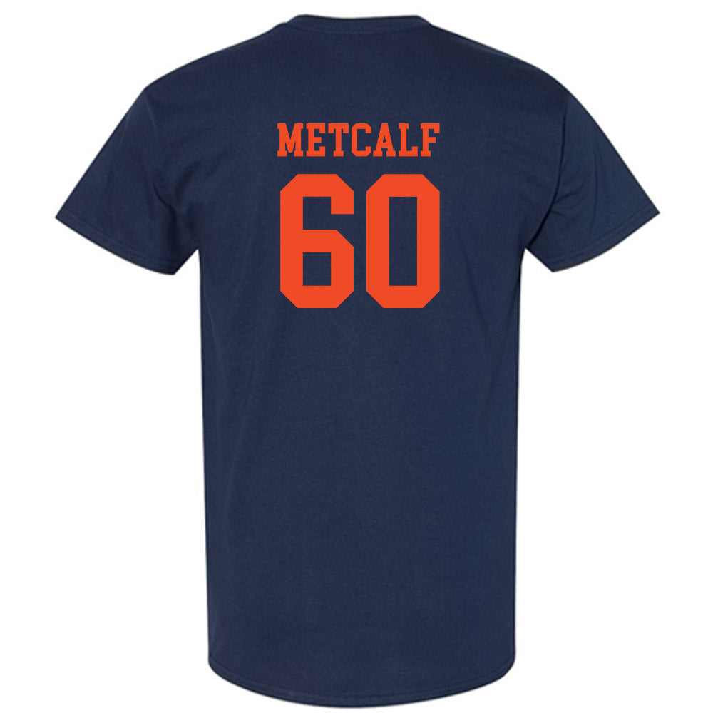 Virginia - NCAA Football : Drake Metcalf - T-Shirt-1