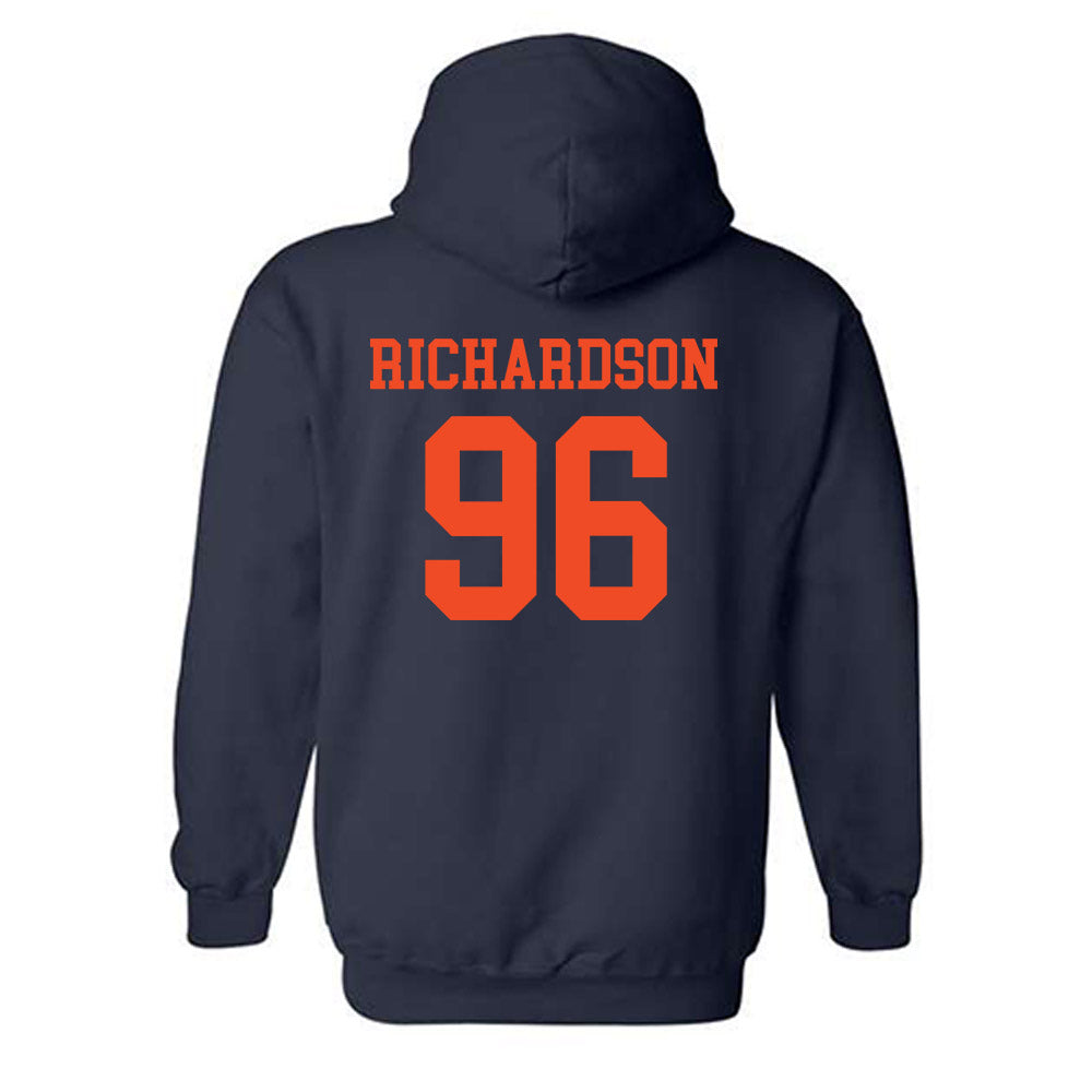 Virginia - NCAA Football : JaySean Richardson - Hooded Sweatshirt-1