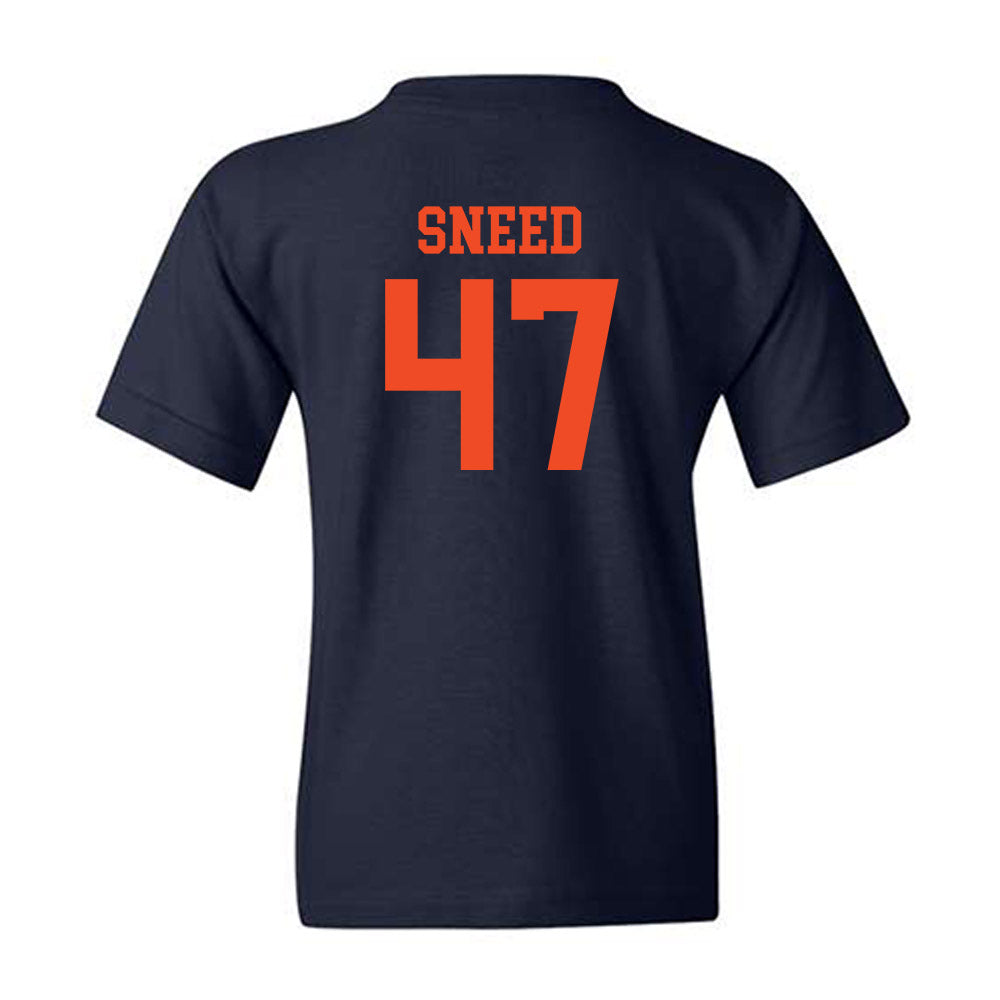 Virginia - NCAA Football : Gabe Sneed - Youth T-Shirt-1