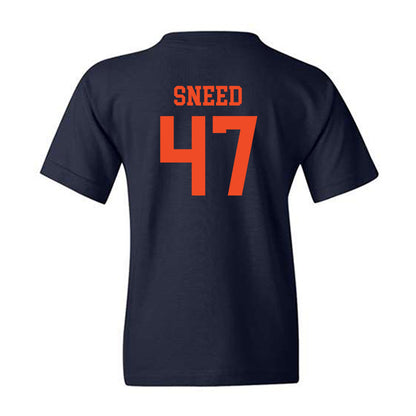 Virginia - NCAA Football : Gabe Sneed - Youth T-Shirt-1