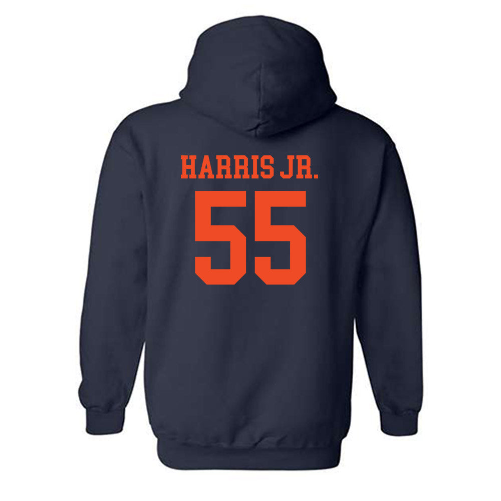Virginia - NCAA Football : Jim Harris Jr. - Hooded Sweatshirt-1