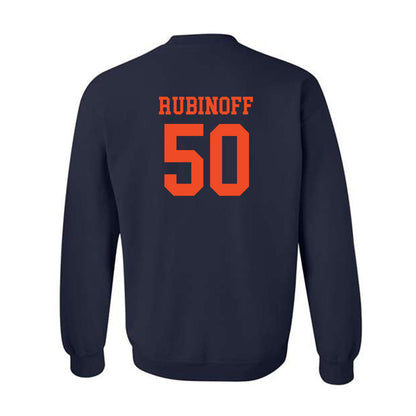 Virginia - NCAA Football : Wyatt Rubinoff - Crewneck Sweatshirt-1