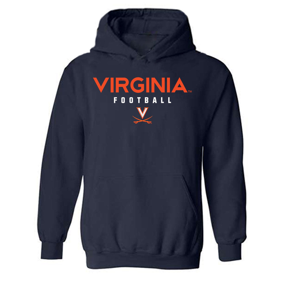 Virginia - NCAA Football : Billy Koudelka - Hooded Sweatshirt-0