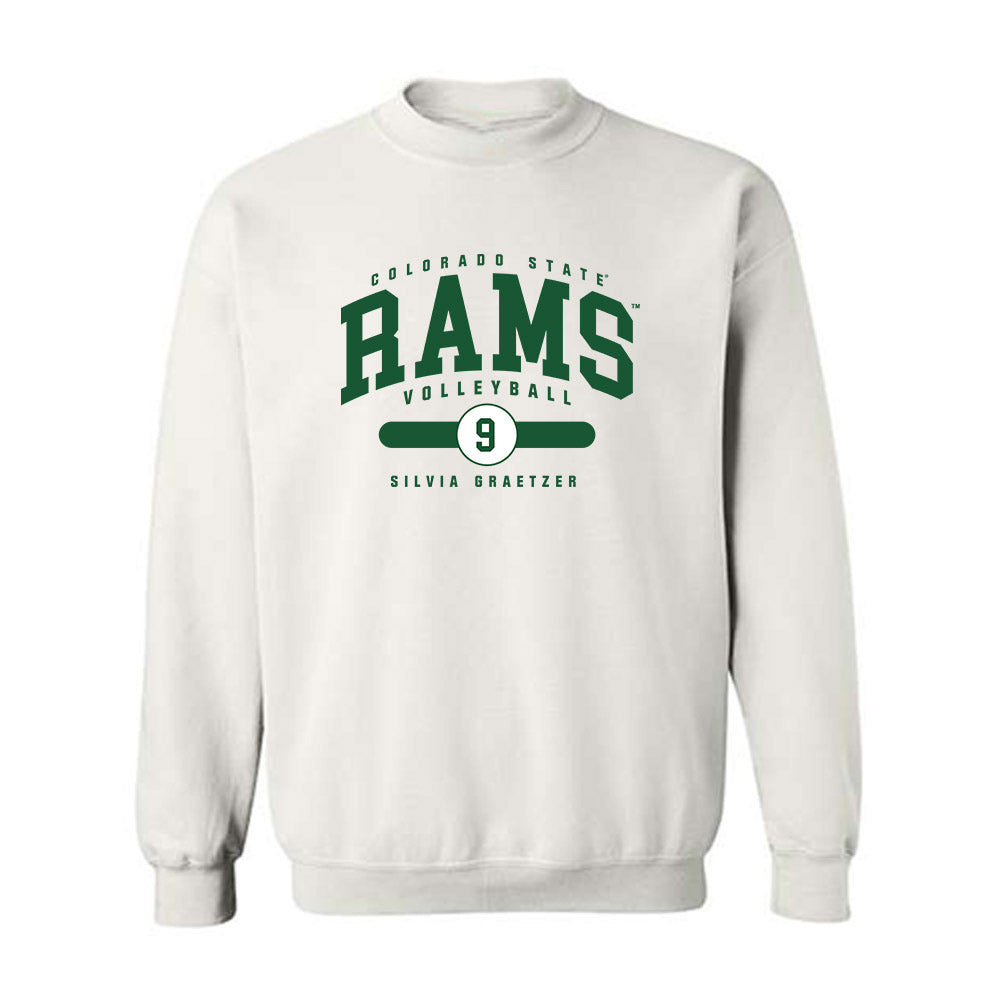 Colorado State - NCAA Women's Volleyball : Silvia Graetzer - Crewneck Sweatshirt-0