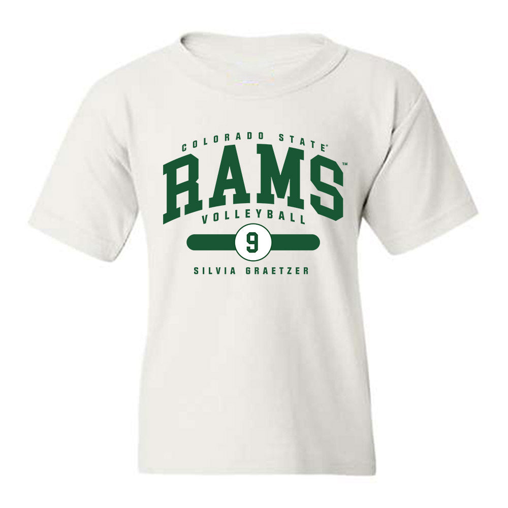 Colorado State - NCAA Women's Volleyball : Silvia Graetzer - Youth T-Shirt-0