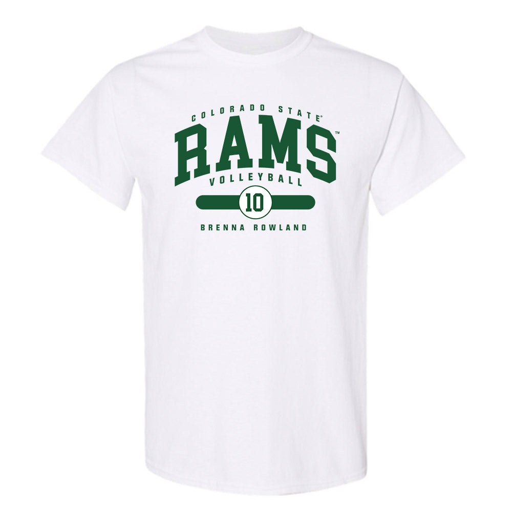 Colorado State - NCAA Women's Volleyball : Brenna Rowland - T-Shirt-0