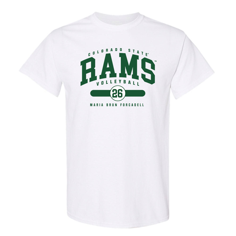 Colorado State - NCAA Women's Volleyball : Maria Brun Forcadell - T-Shirt-0