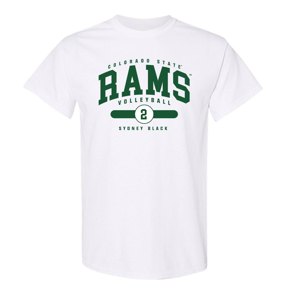 Colorado State - NCAA Women's Volleyball : Sydney Black - T-Shirt-0