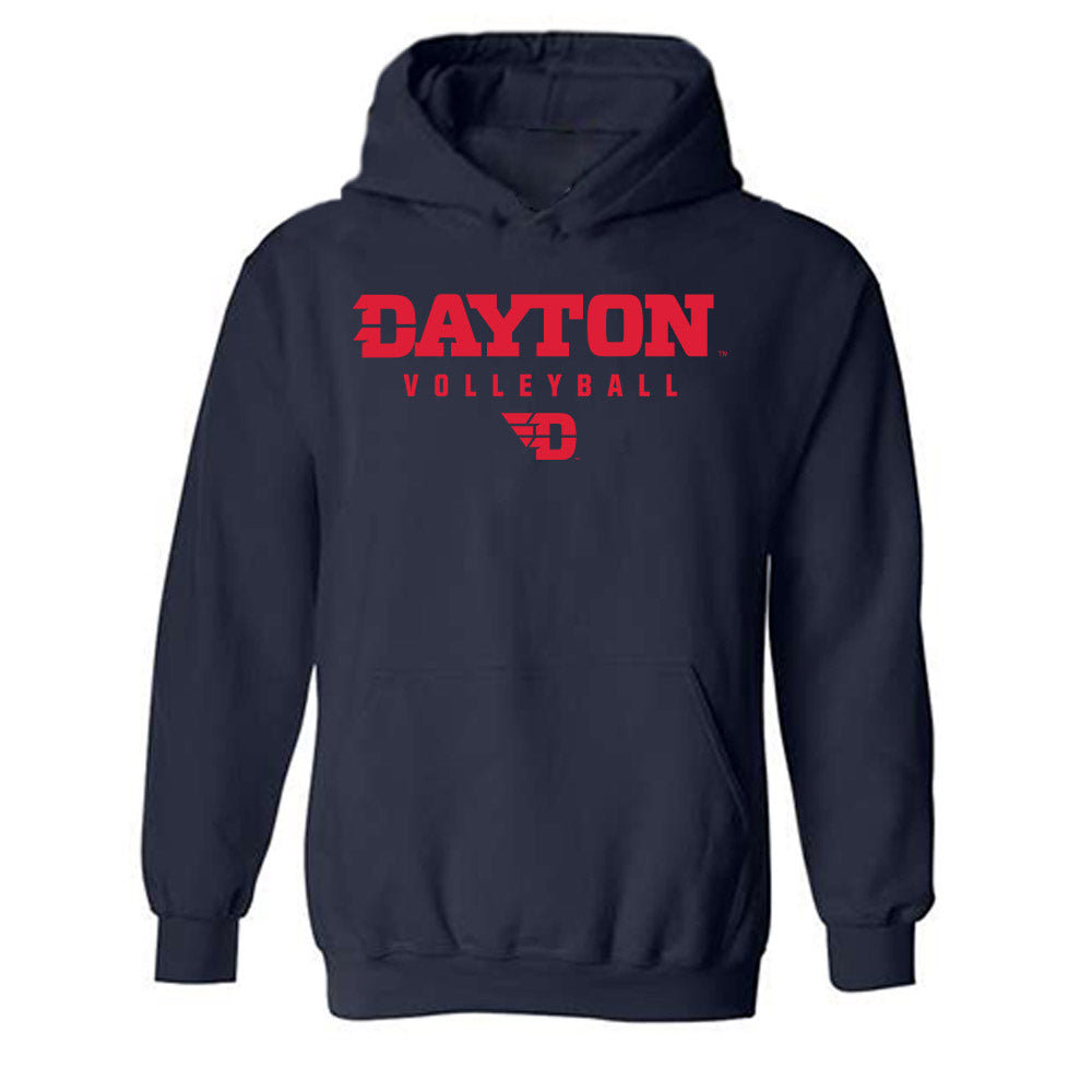 Dayton - NCAA Women's Volleyball : Ava Liening - Classic Shersey Hooded Sweatshirt-0
