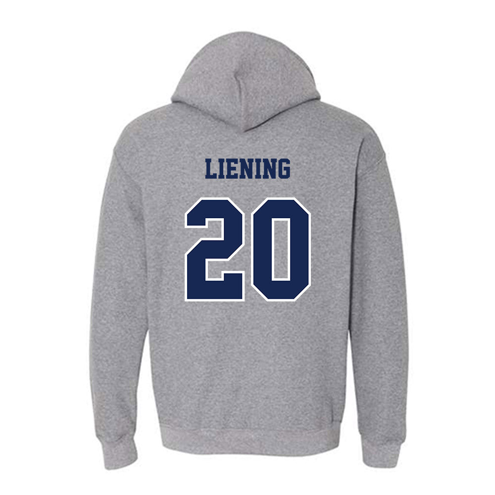 Dayton - NCAA Women's Volleyball : Ava Liening - Replica Shersey Hooded Sweatshirt-1