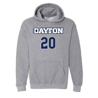 Dayton - NCAA Women's Volleyball : Ava Liening - Replica Shersey Hooded Sweatshirt-0