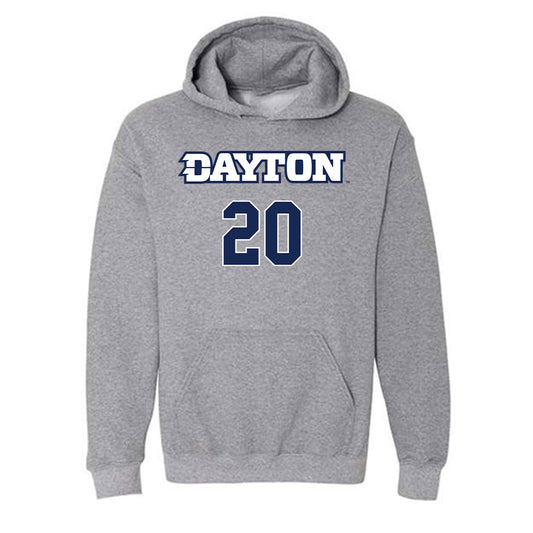 Dayton - NCAA Women's Volleyball : Ava Liening - Replica Shersey Hooded Sweatshirt-0