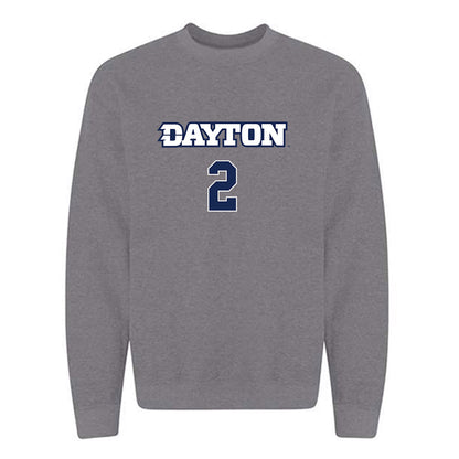 Dayton - NCAA Women's Volleyball : Kamryn Hunt - Replica Shersey Crewneck Sweatshirt-0