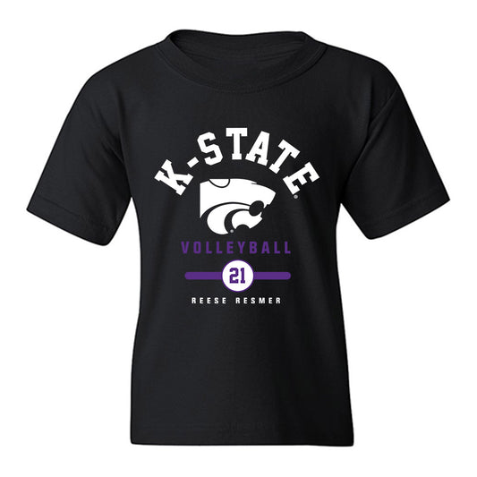 Kansas State - NCAA Women's Volleyball : Reese Resmer - Classic Fashion Shersey Youth T-Shirt-0