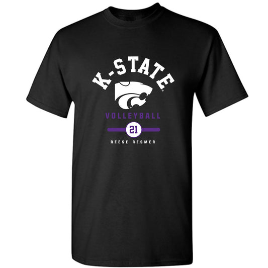 Kansas State - NCAA Women's Volleyball : Reese Resmer - Classic Fashion Shersey T-Shirt-0
