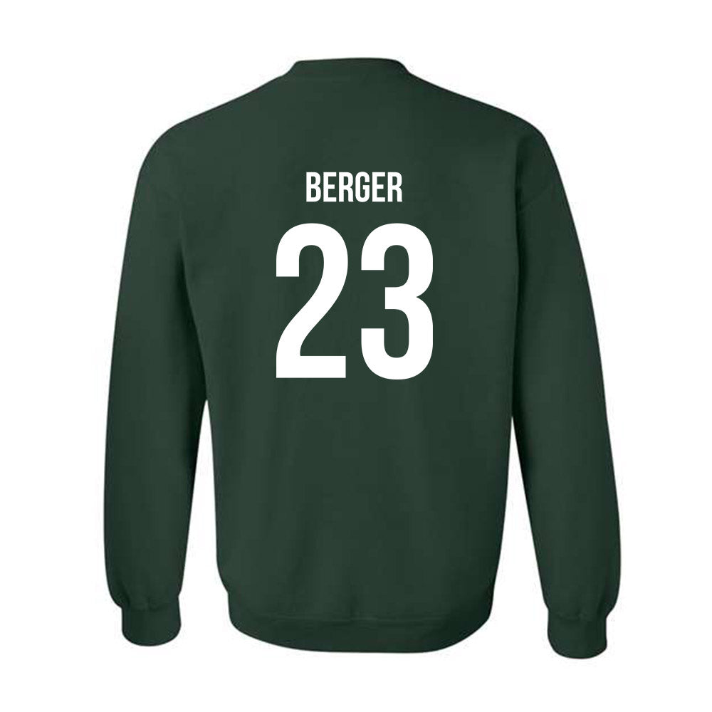 Michigan State - NCAA Women's Volleyball : Cameron Berger - Replica Shersey Crewneck Sweatshirt-1