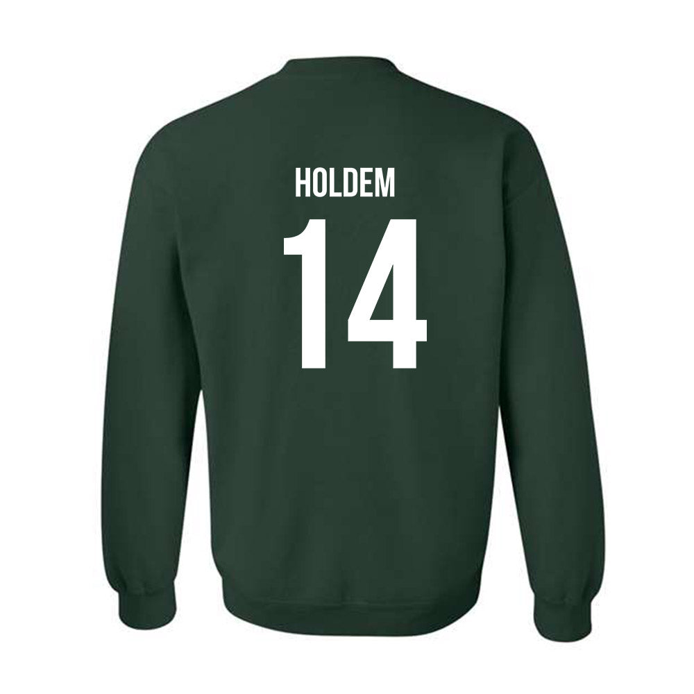 Michigan State - NCAA Women's Volleyball : Taylah Holdem - Replica Shersey Crewneck Sweatshirt-1