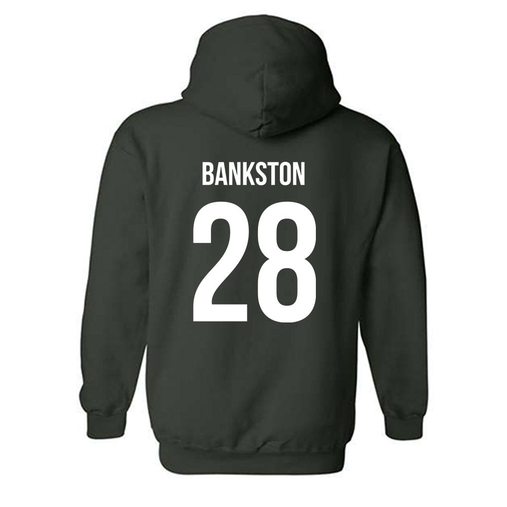 Michigan State - NCAA Women's Volleyball : Alanna Bankston - Replica Shersey Hooded Sweatshirt-1