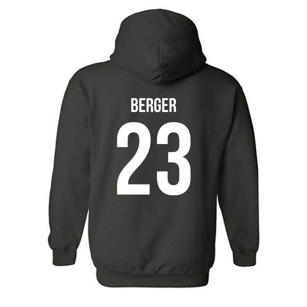 Michigan State - NCAA Women's Volleyball : Cameron Berger - Replica Shersey Hooded Sweatshirt-1