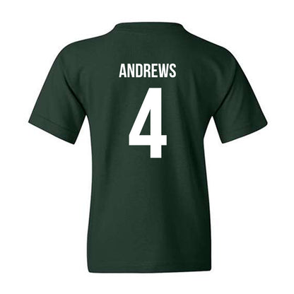 Michigan State - NCAA Women's Volleyball : Madi Andrews - Replica Shersey Youth T-Shirt-1