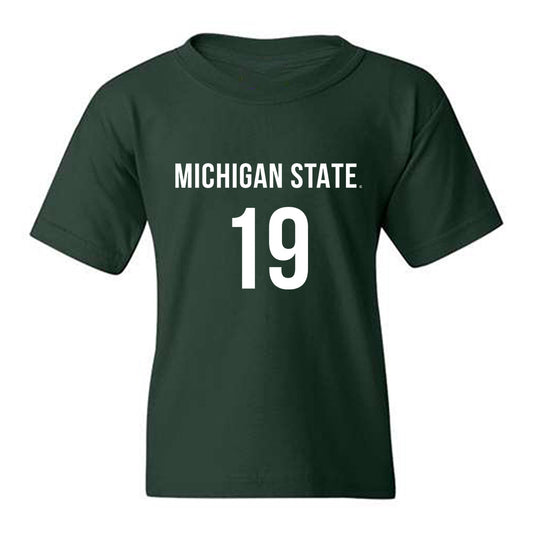 Michigan State - NCAA Women's Volleyball : Hayley Ogden - Replica Shersey Youth T-Shirt-0
