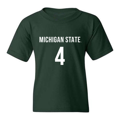 Michigan State - NCAA Women's Volleyball : Madi Andrews - Replica Shersey Youth T-Shirt-0