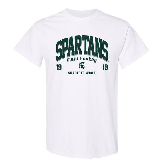Michigan State - NCAA Women's Field Hockey : Scarlett Wood - Classic Fashion Shersey T-Shirt-0
