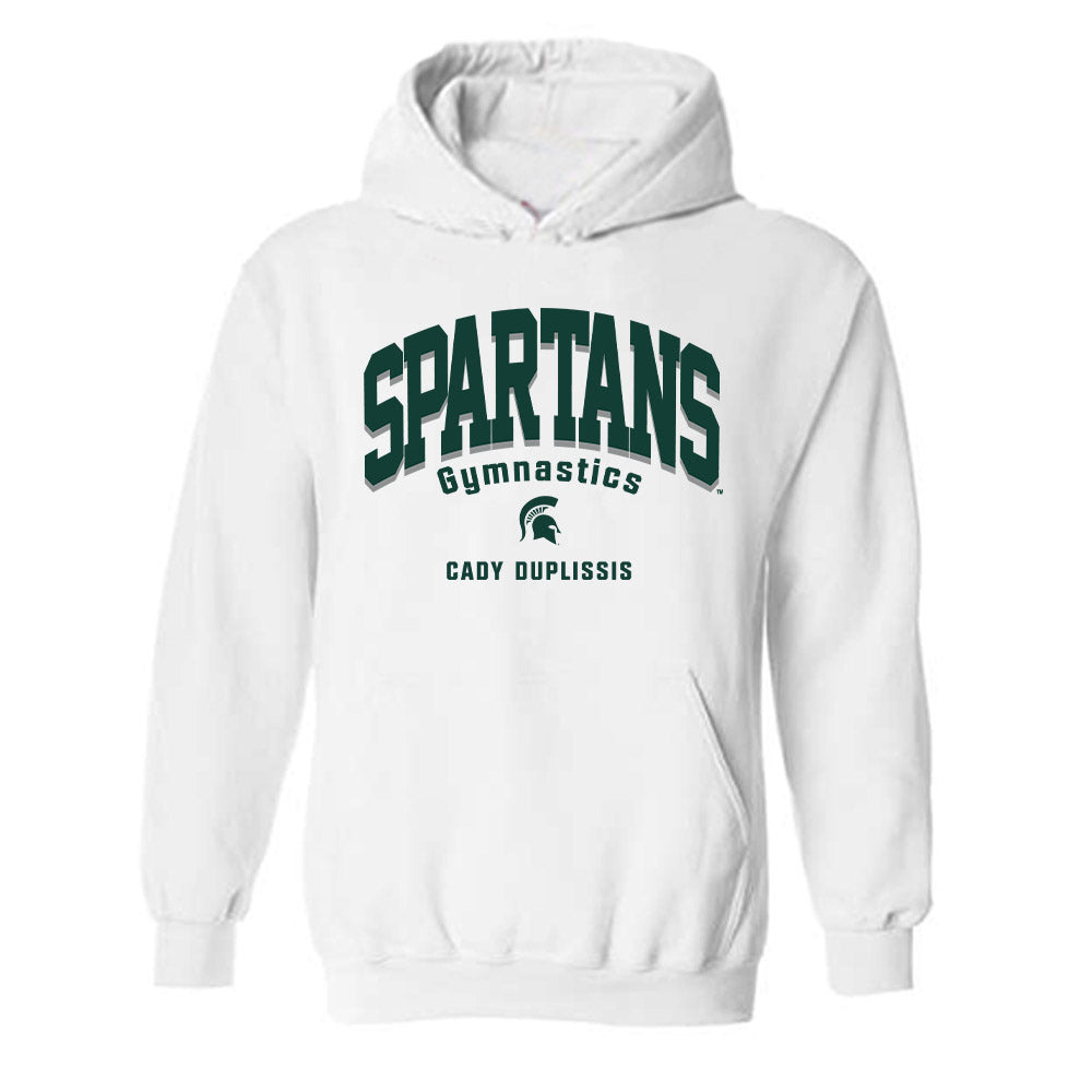 Michigan State - NCAA Women's Gymnastics : Cady Duplissis - Classic Fashion Shersey Hooded Sweatshirt
