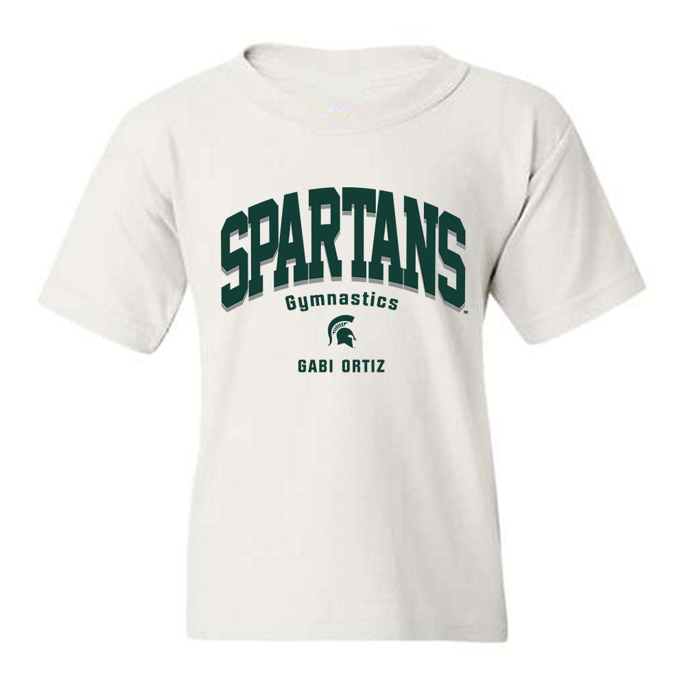 Michigan State - NCAA Women's Gymnastics : Gabi Ortiz - Classic Fashion Shersey Youth T-Shirt-0