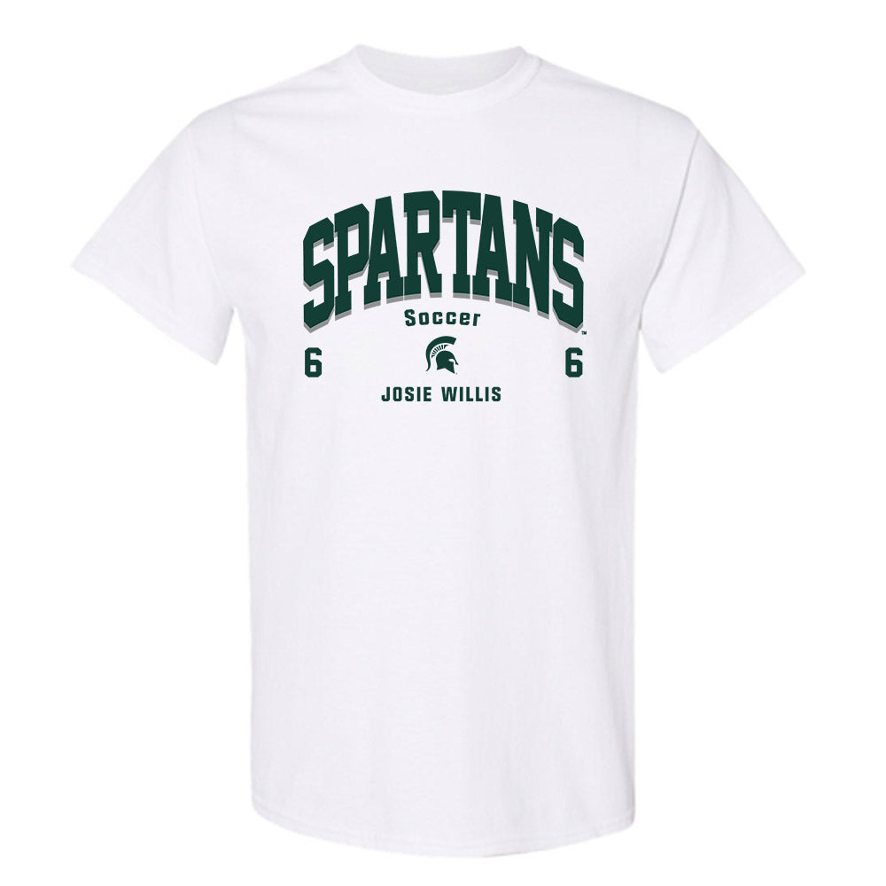 Michigan State - NCAA Women's Soccer : Josie Willis - Classic Fashion Shersey T-Shirt-0