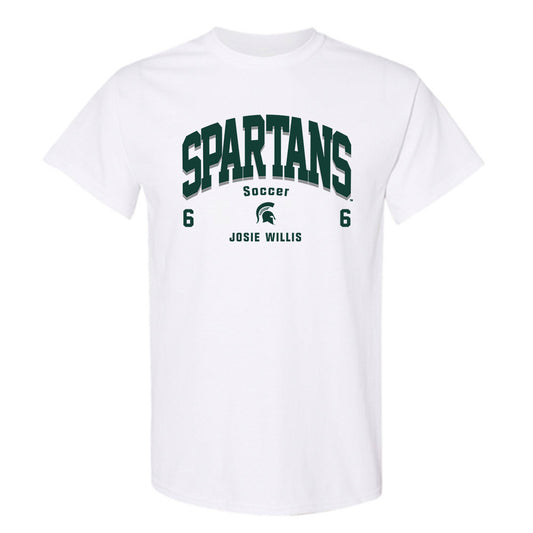 Michigan State - NCAA Women's Soccer : Josie Willis - Classic Fashion Shersey T-Shirt-0
