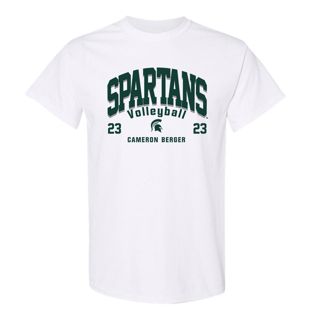 Michigan State - NCAA Women's Volleyball : Cameron Berger - Classic Fashion Shersey T-Shirt-0