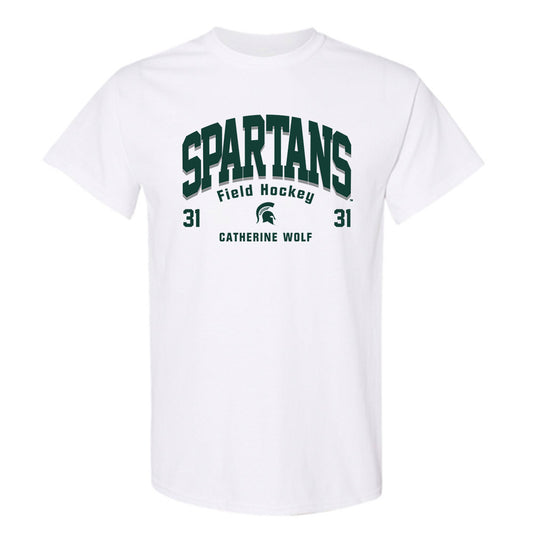 Michigan State - NCAA Women's Field Hockey : Catherine Wolf - Classic Fashion Shersey T-Shirt-0