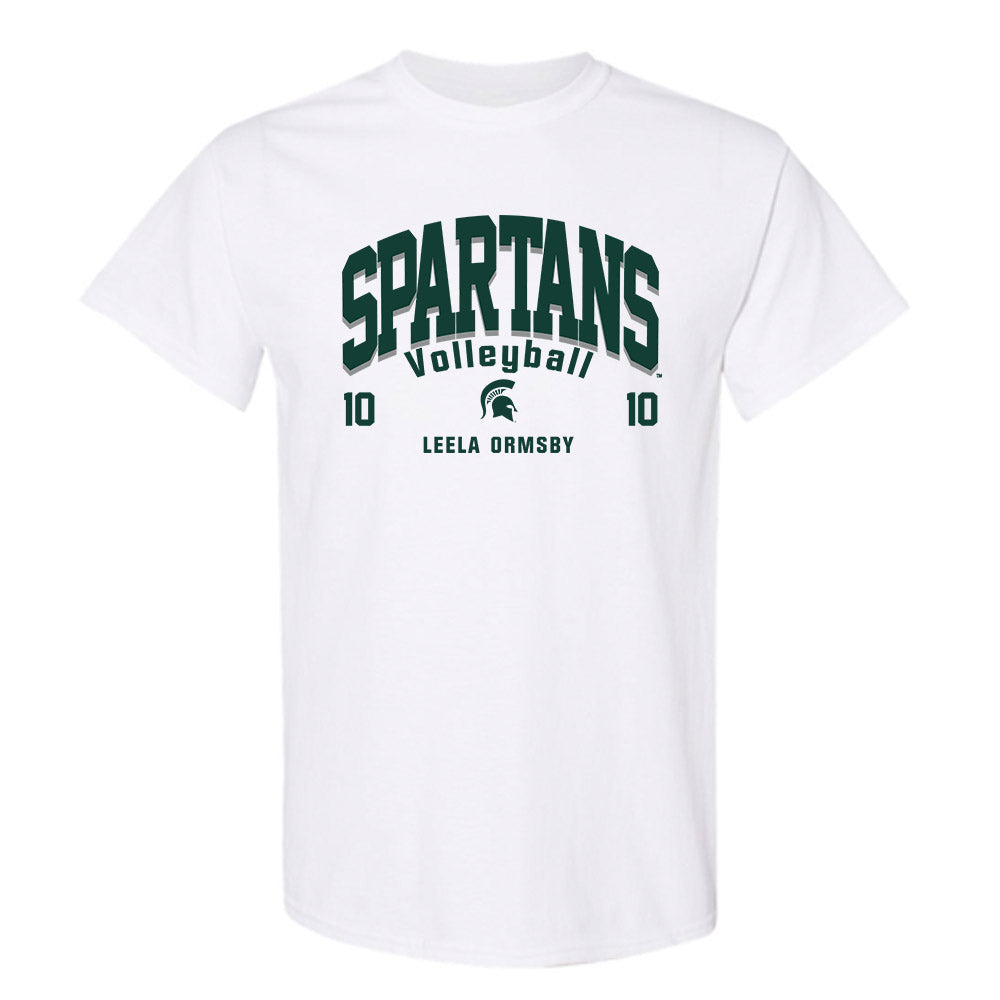 Michigan State - NCAA Women's Volleyball : Leela Ormsby - Classic Fashion Shersey T-Shirt-0