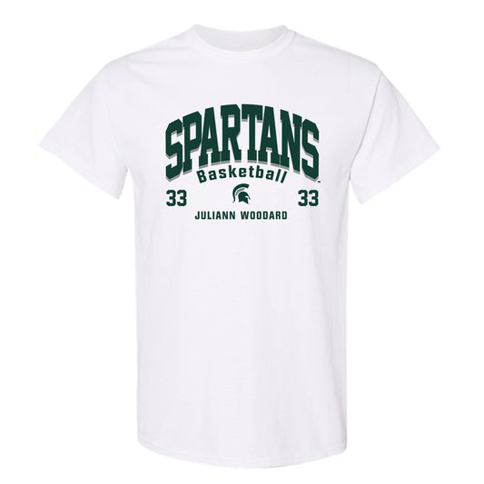 Michigan State - NCAA Women's Basketball : Juliann Woodard - T-Shirt