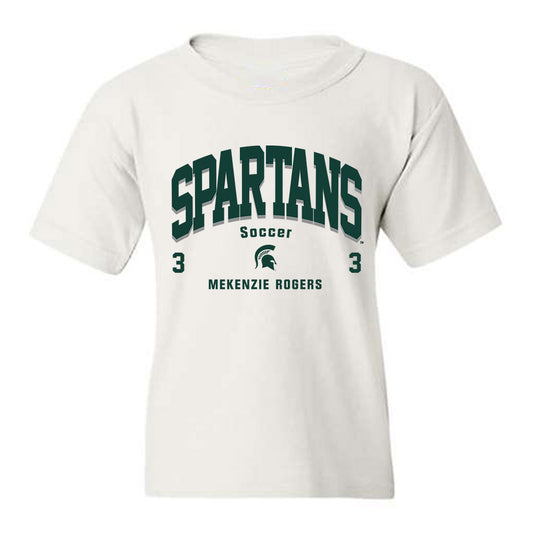 Michigan State - NCAA Women's Soccer : Mekenzie Rogers - Classic Fashion Shersey Youth T-Shirt-0