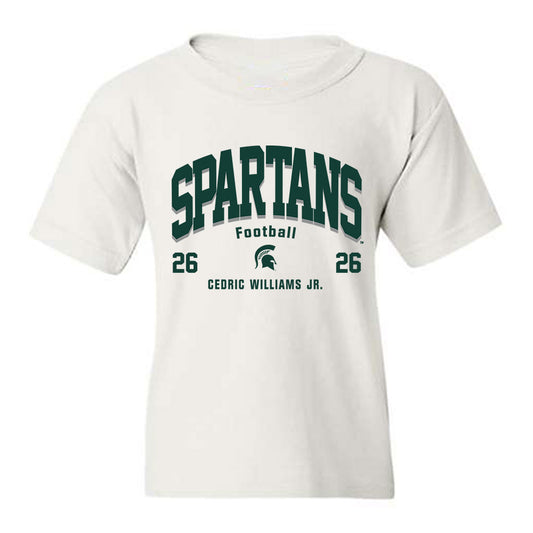 Michigan State - NCAA Football : Cedric Williams Jr. - Classic Fashion Shersey Youth T-Shirt-0