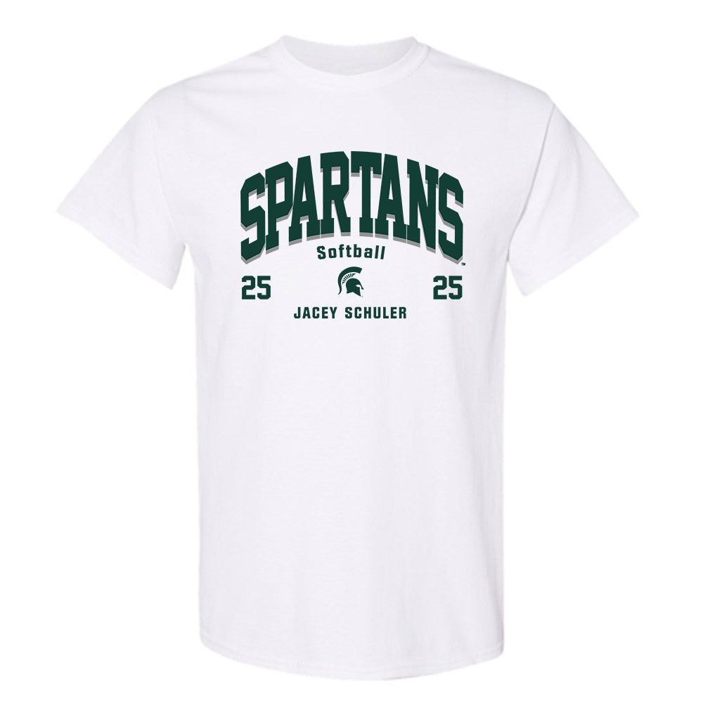Michigan State - NCAA Softball : Jacey Schuler - Classic Fashion Shersey T-Shirt-0
