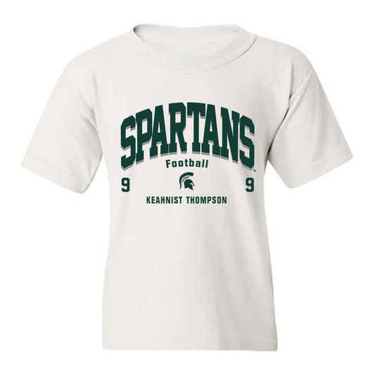 Michigan State - NCAA Football : Keahnist Thompson - Classic Fashion Shersey Youth T-Shirt-0