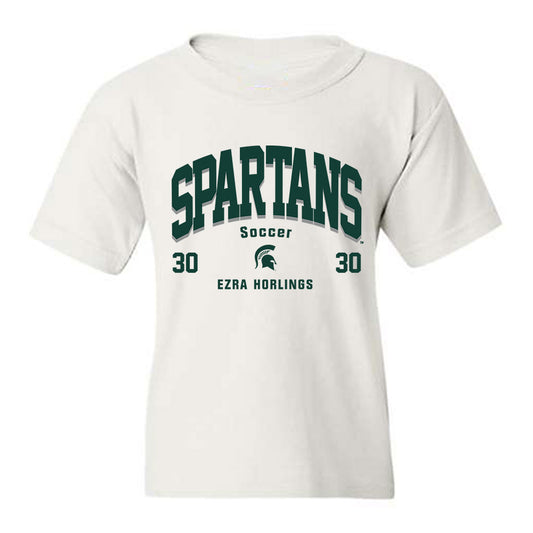 Michigan State - NCAA Men's Soccer : Ezra Horlings - Classic Fashion Shersey Youth T-Shirt-0