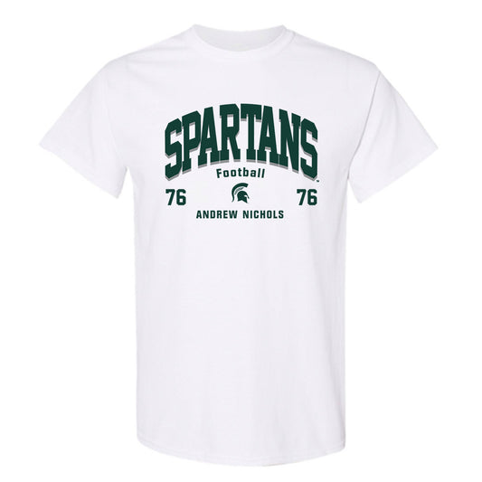 Michigan State - NCAA Football : Andrew Nichols - Classic Fashion Shersey T-Shirt-0