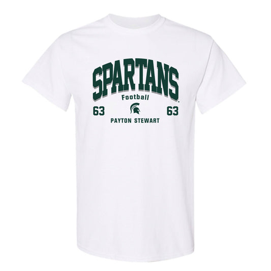 Michigan State - NCAA Football : Payton Stewart - Classic Fashion Shersey T-Shirt-0