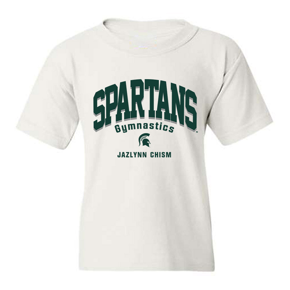 Michigan State - NCAA Women's Gymnastics : Jazlynn Chism - Classic Fashion Shersey Youth T-Shirt-0