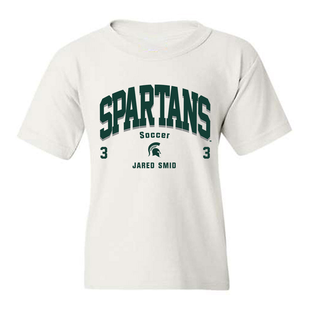 Michigan State - NCAA Men's Soccer : Jared Smid - Classic Fashion Shersey Youth T-Shirt-0