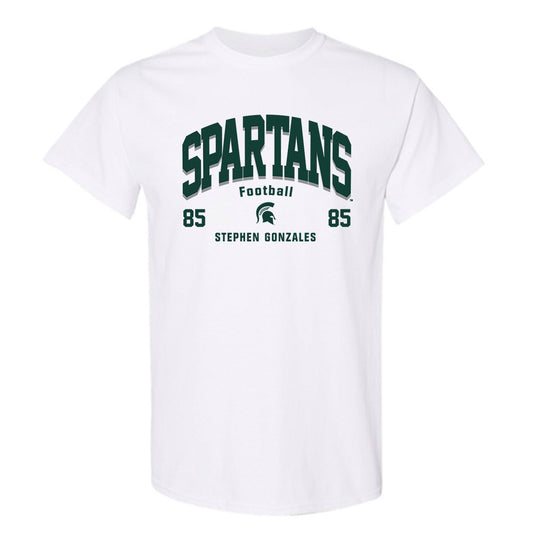 Michigan State - NCAA Football : Stephen Gonzales - Classic Fashion Shersey T-Shirt-0