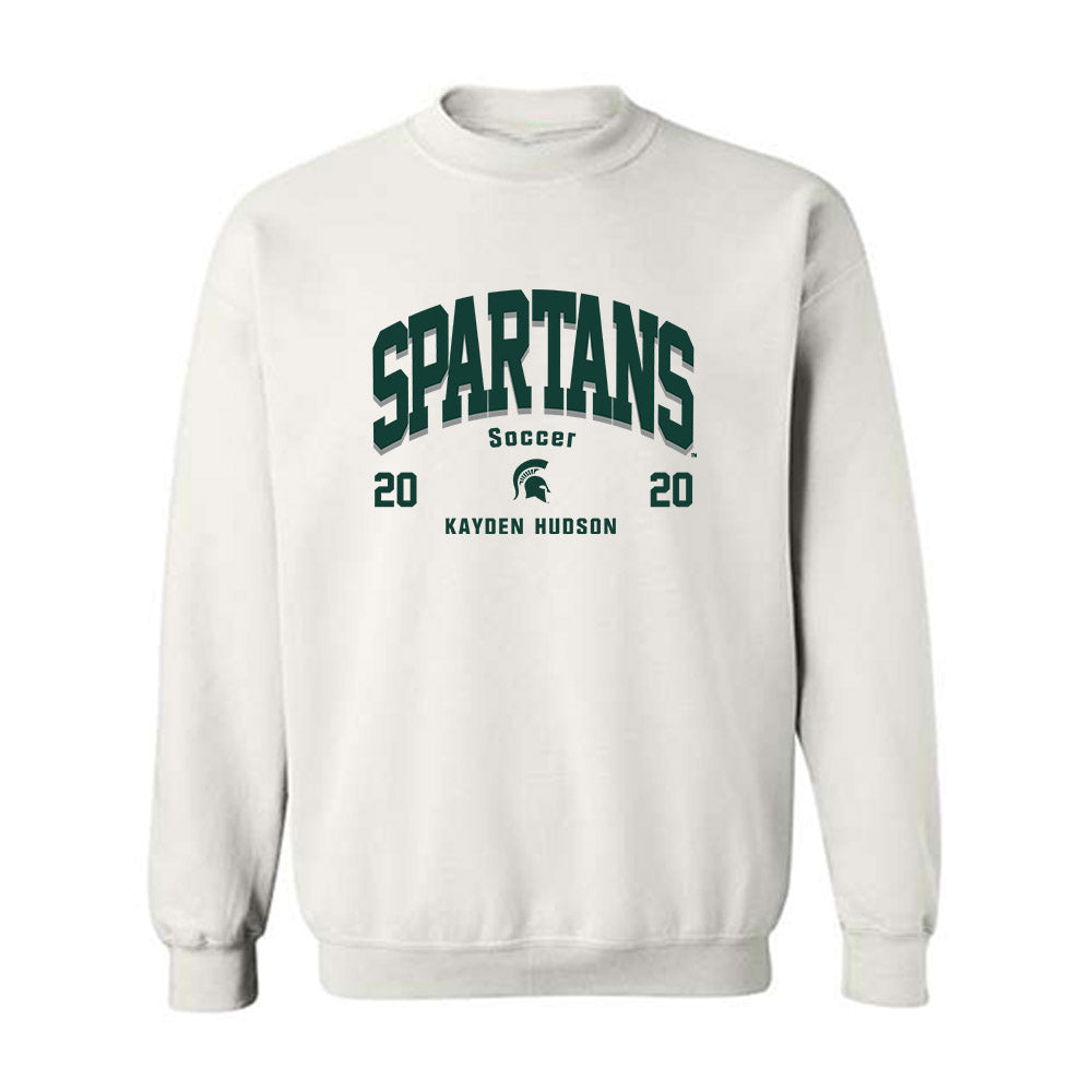 Michigan State - NCAA Men's Soccer : Kayden Hudson - Classic Fashion Shersey Crewneck Sweatshirt-0